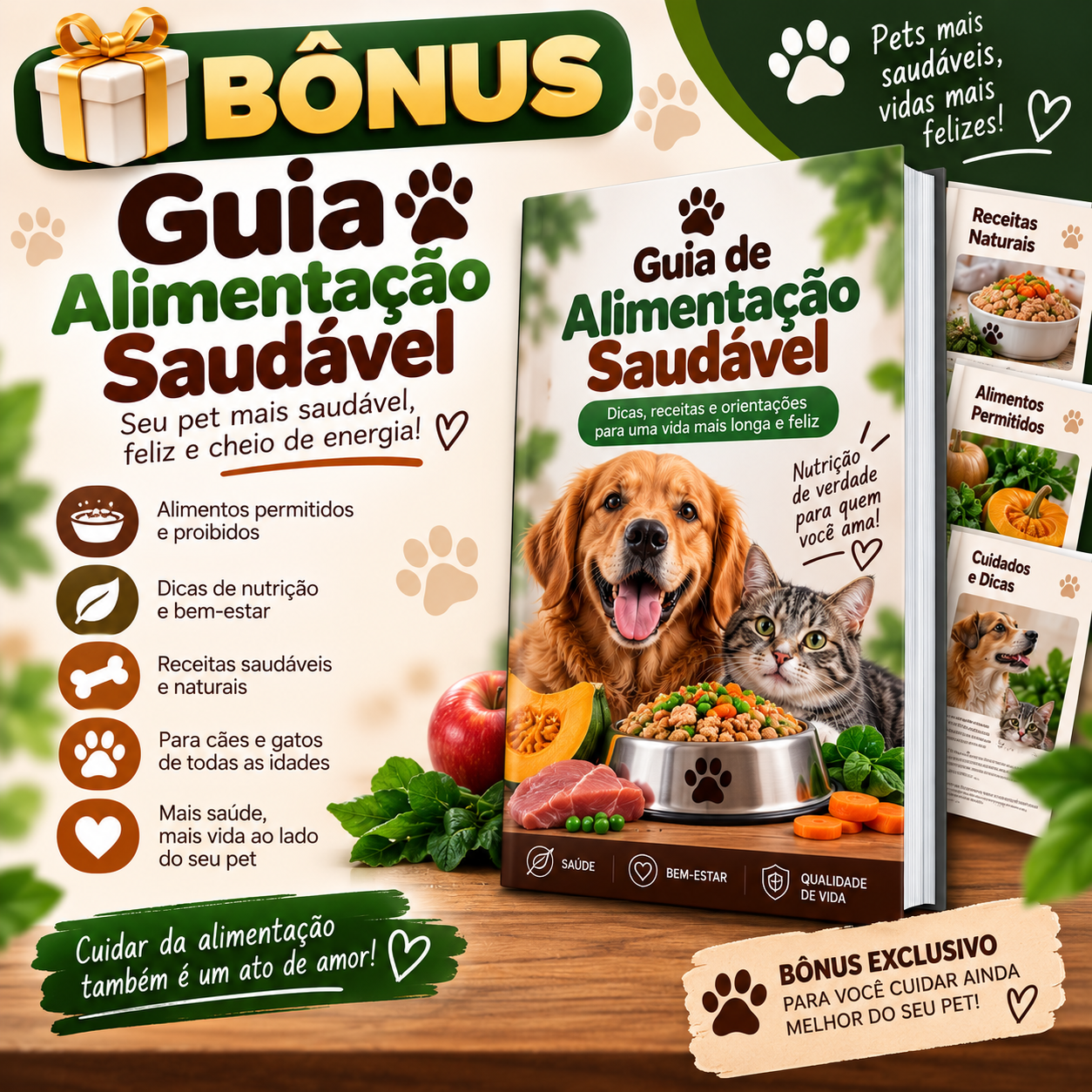 Bônus Guia de Alimentação Saudável